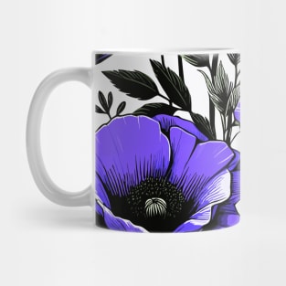 Poppy Flower Mug